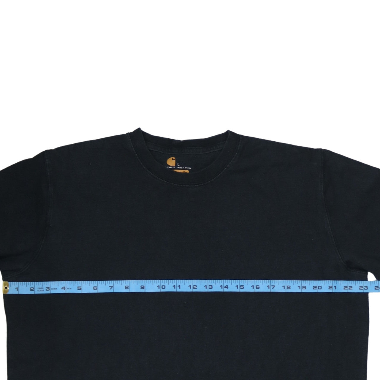 Carhartt Men's Black Long Sleeve Logo T-Shirt Size L
