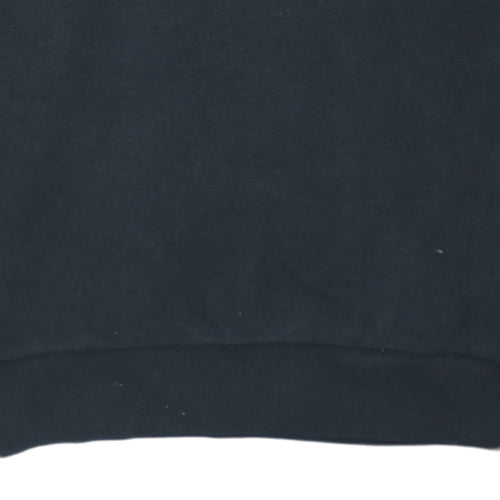 Ellesse Men's Black L Pullover Sweatshirt Logo Crew Neck