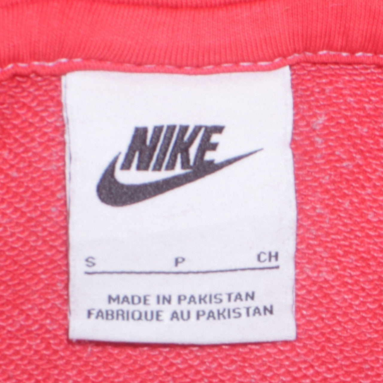 Nike Women's Pink Pullover Hoodie Small Logo Fleece Sweatshirt