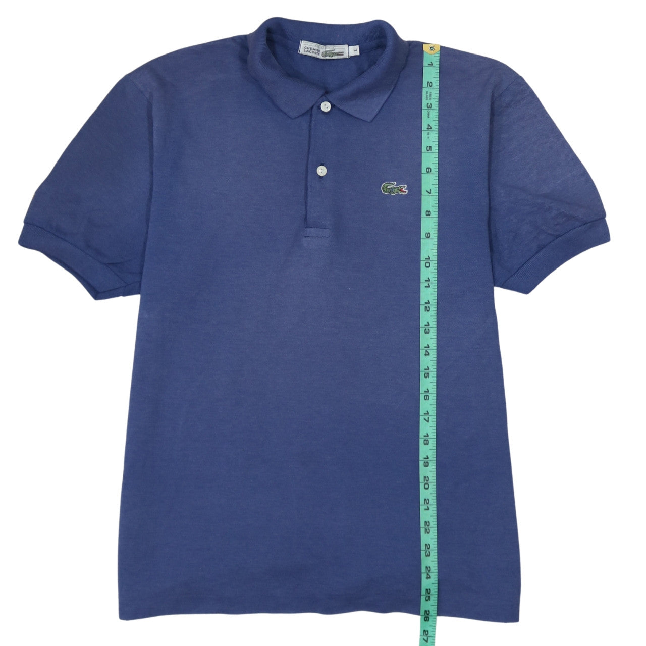Lacoste Men's Blue Classic Cotton Pique Polo Shirt L