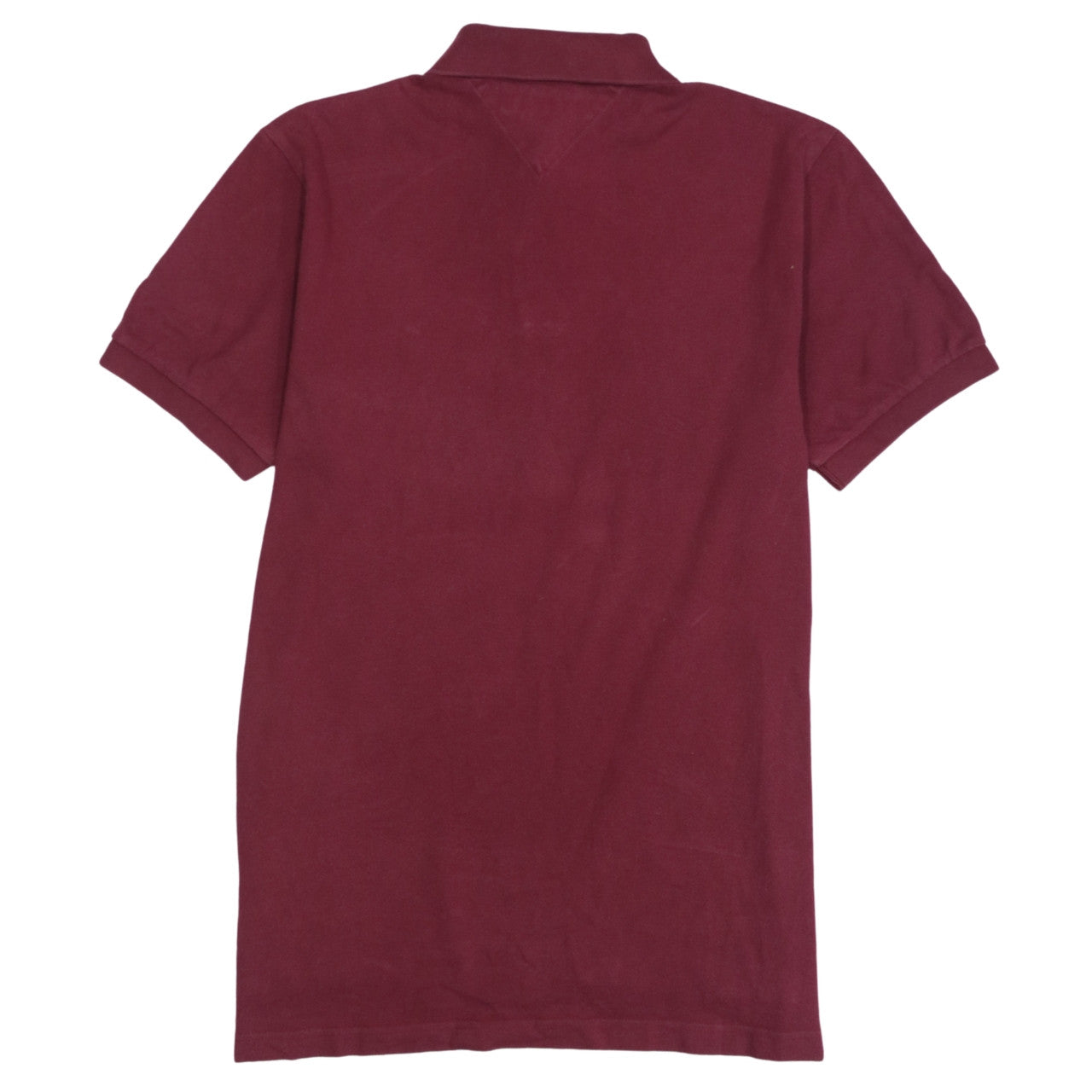 Tommy Hilfiger Men’s Red Cotton Polo Shirt Size S Regular Fit