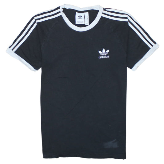 Adidas Men's Black Small Short Sleeve Crew Neck Sports T-Shirt