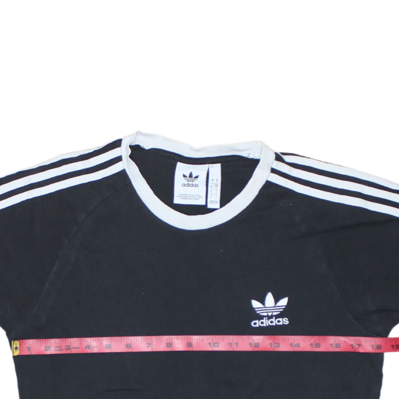 Adidas Men's Black Small Short Sleeve Crew Neck Sports T-Shirt