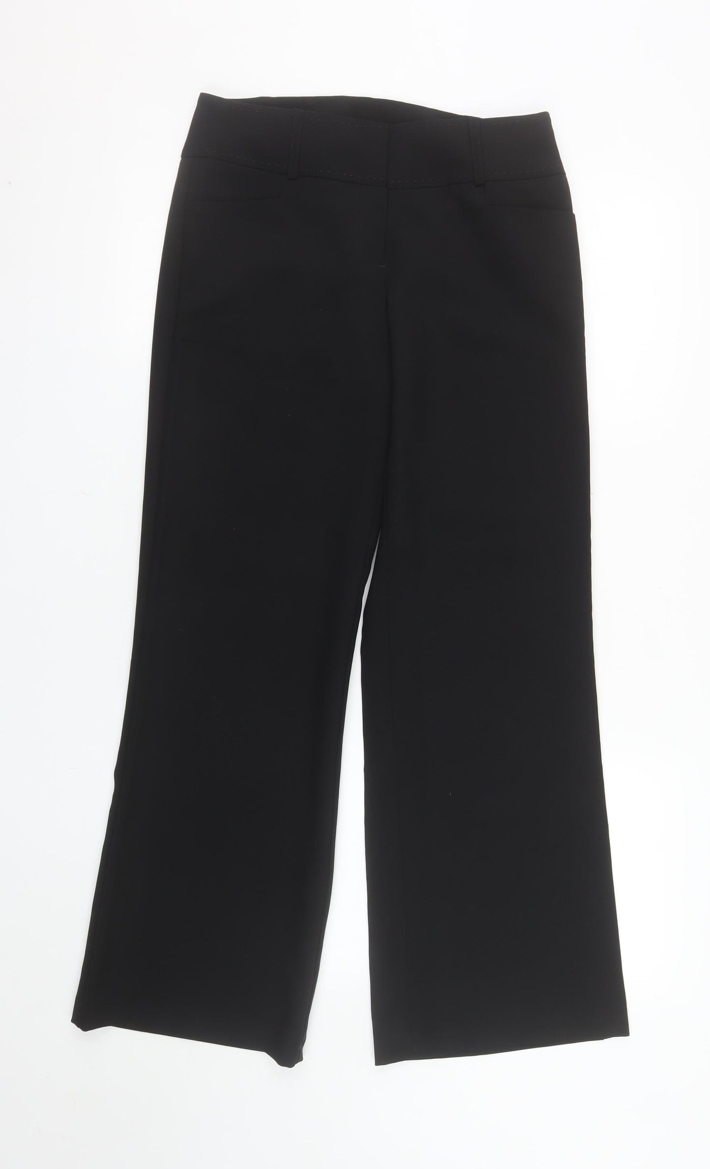 Atmosphere Women's Black Wide-Leg Stretch Dress Trousers Size 8