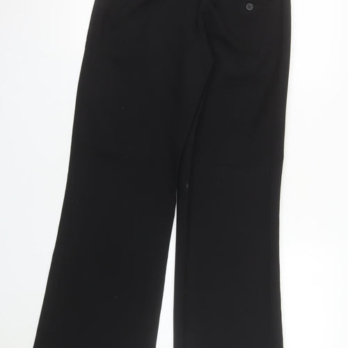 Atmosphere Women's Black Wide-Leg Stretch Dress Trousers Size 8