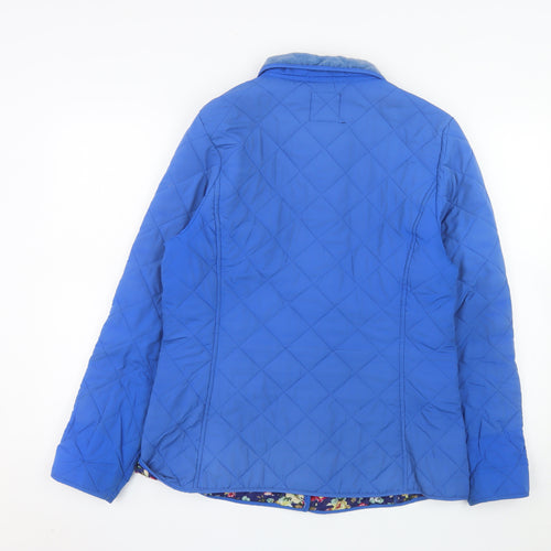 Betty Kay Women’s Blue Quilted Mid-Length Jacket Size 14
