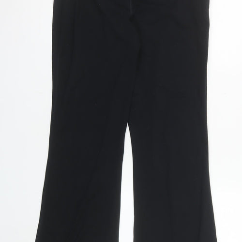 Dunnes Stores Womens Black Flared Activewear Trousers L
