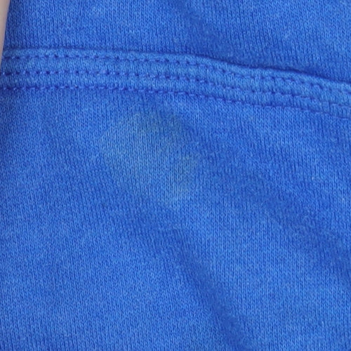 Nike Men's Blue XL Pullover Hoodie with Logo Print