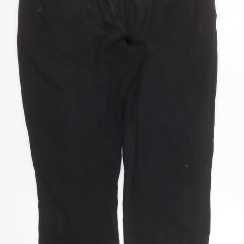 Nike Men's Black Medium Jogger Sweatpants Fleece Drawstring