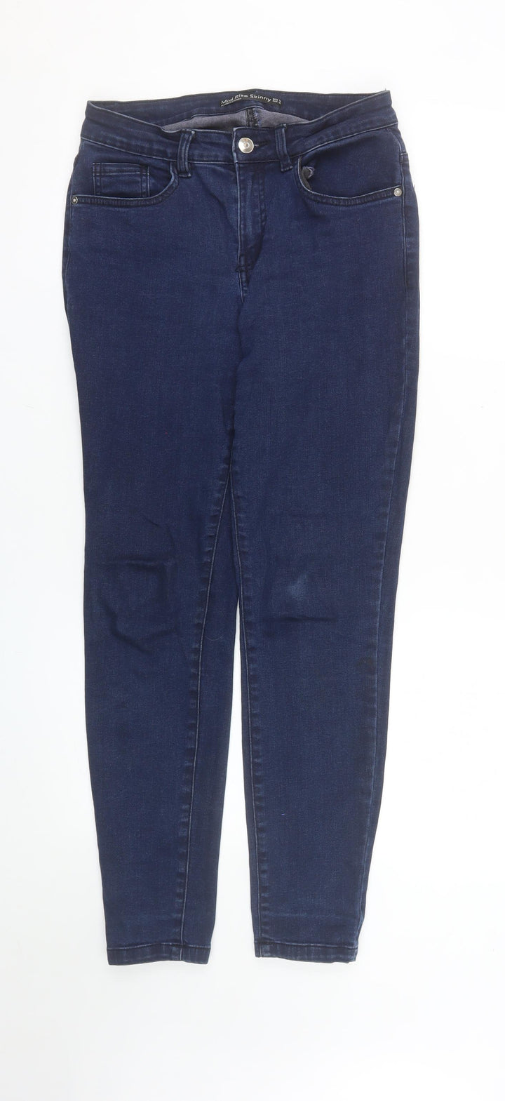 Dunnes Stores Women's Blue Mid Rise Skinny Jeans Size 10