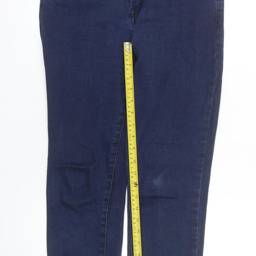 Dunnes Stores Women's Blue Mid Rise Skinny Jeans Size 10