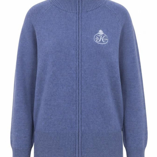 Peter Millar Women’s Blue 100% Cashmere Full Zip Jacket Size S