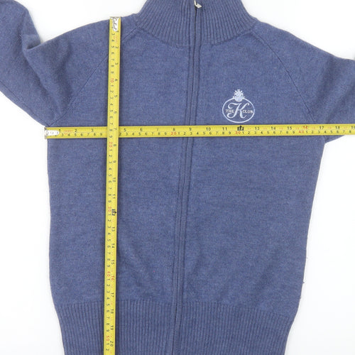 Peter Millar Women’s Blue 100% Cashmere Full Zip Jacket Size S