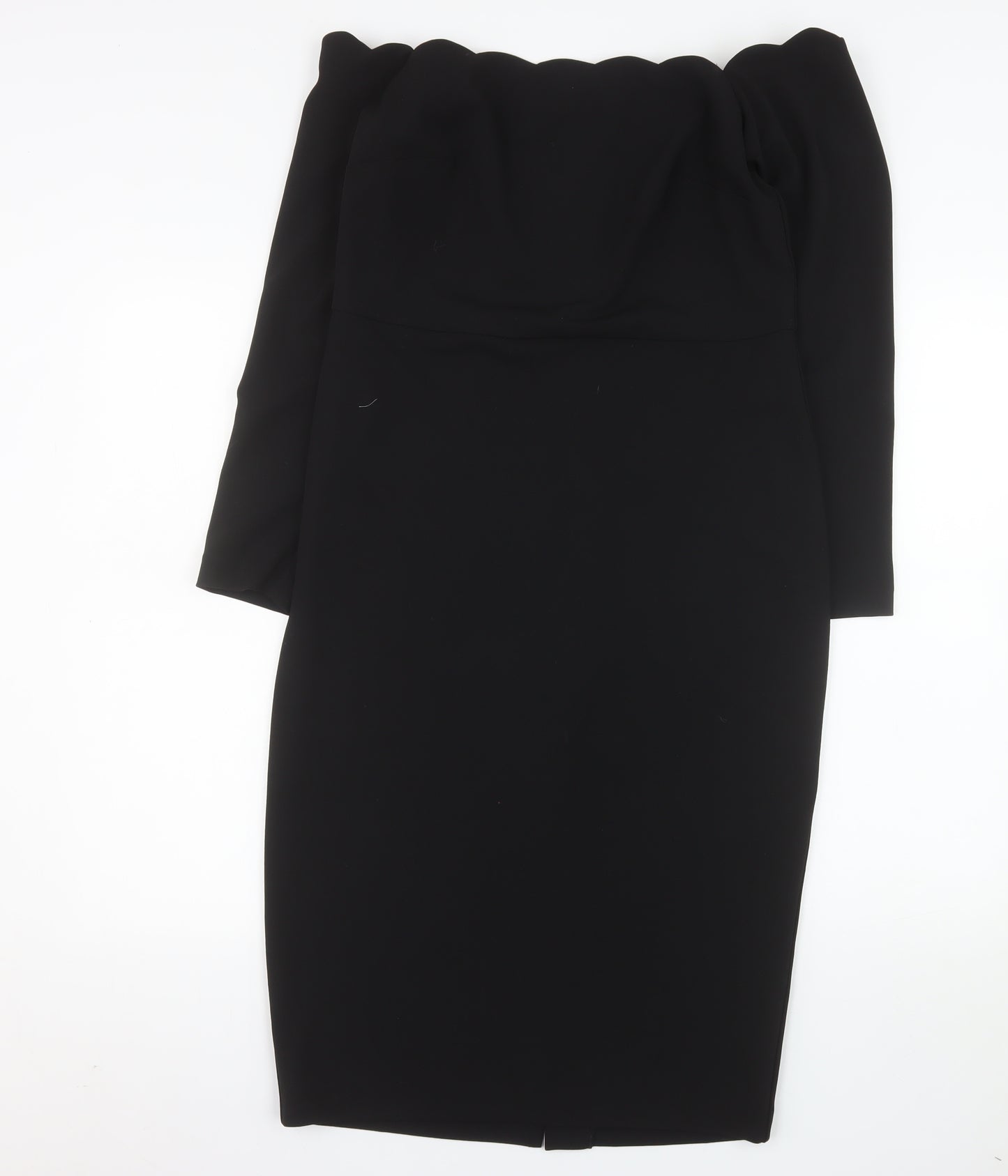 V by Very Women’s Black Off Shoulder Bodycon Dress Size 14