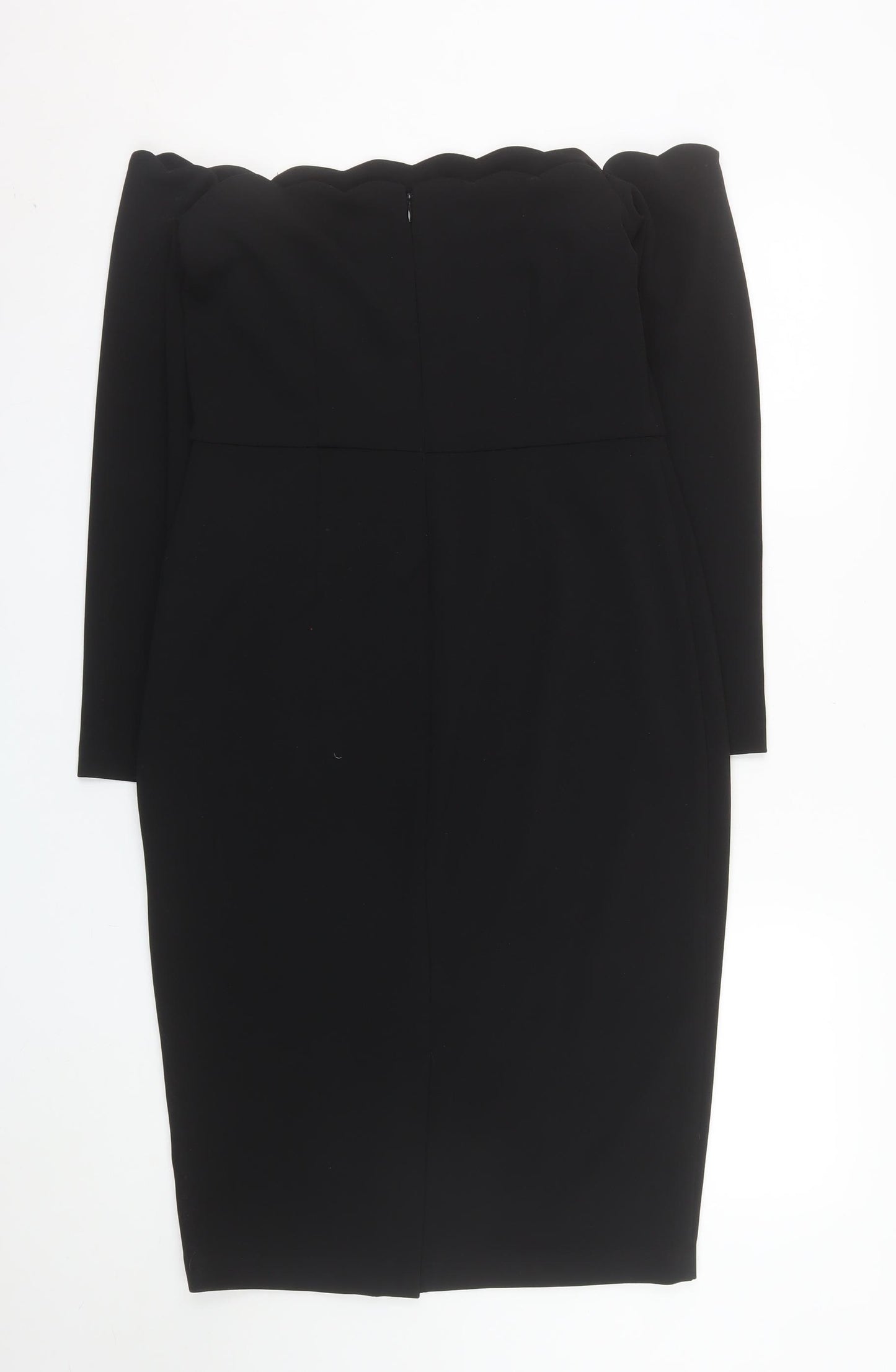 V by Very Women’s Black Off Shoulder Bodycon Dress Size 14