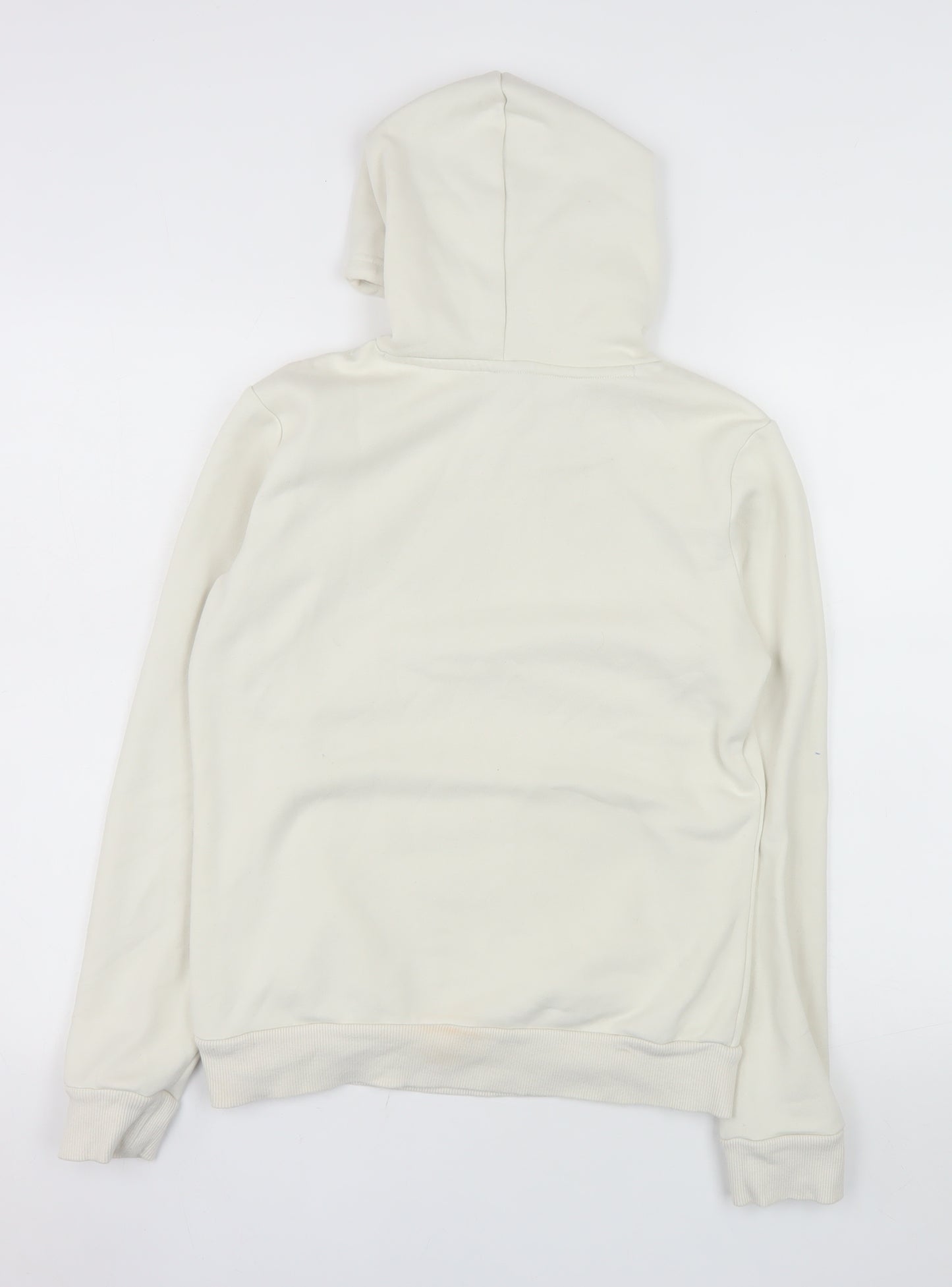 Puma Women Ivory Hoodie Size 10 Pullover Hooded Sweatshirt