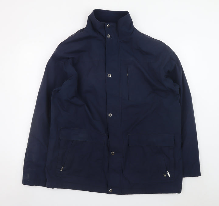 Farah Weekend Men's Navy Blue L Casual Jacket Waterproof Lined