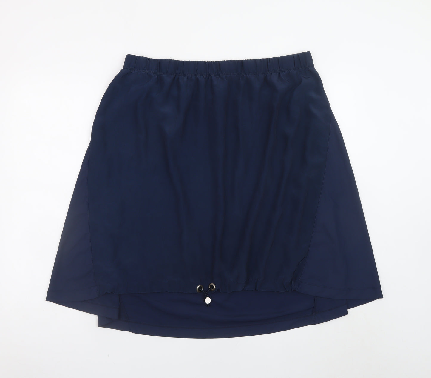 Ivy Bella Women's Plus Blue Knee Length Straight Skirt Size 22