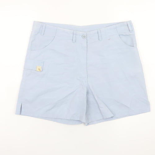 Trespass Mens Blue Cargo Shorts M Outdoor Lightweight Cotton