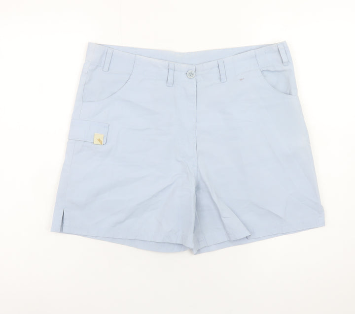 Trespass Mens Blue Cargo Shorts M Outdoor Lightweight Cotton
