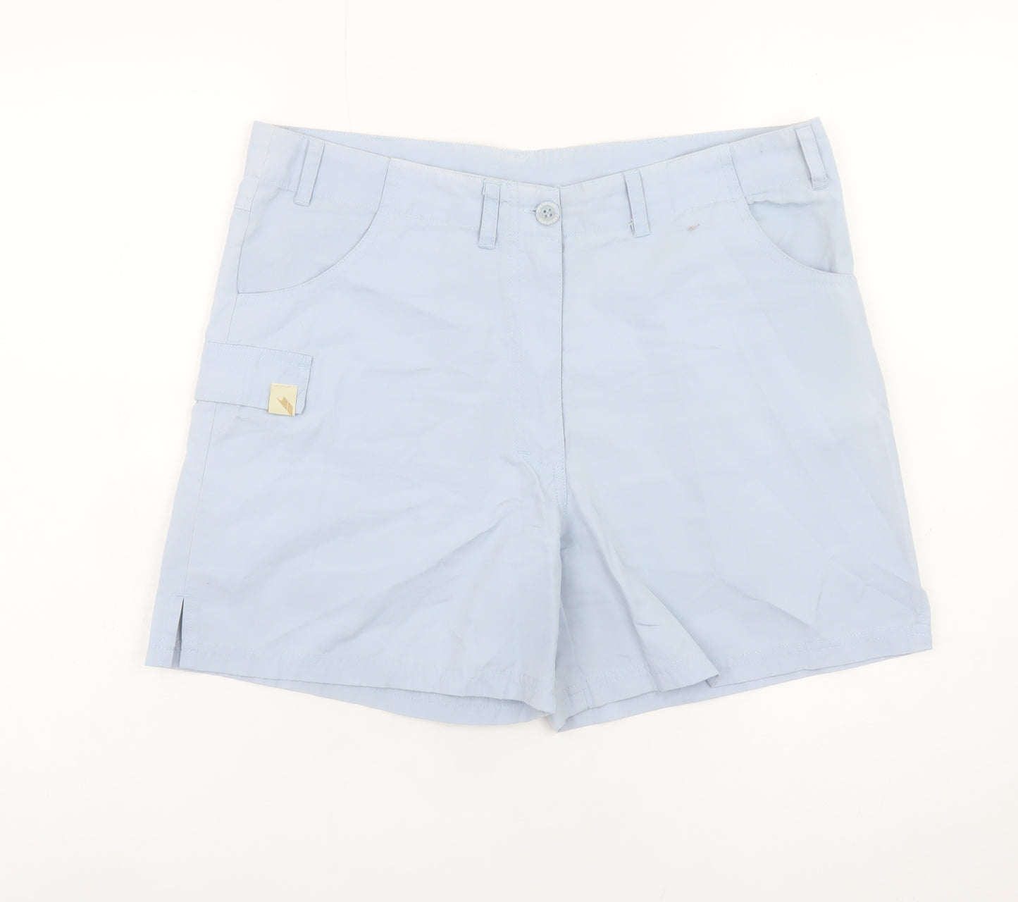 Trespass Mens Blue Cargo Shorts M Outdoor Lightweight Cotton