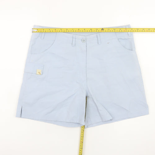 Trespass Mens Blue Cargo Shorts M Outdoor Lightweight Cotton