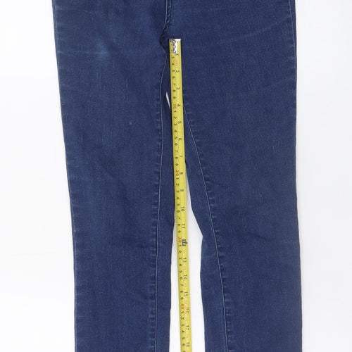 Gallery Women’s Blue Skinny Jeans UK 10 Slim Fit Denim