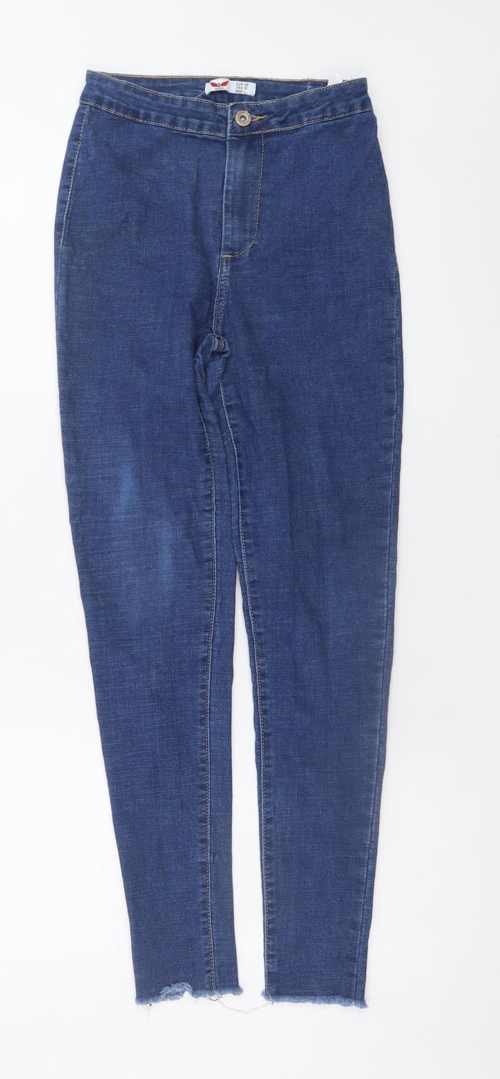 Daysie Women's Blue Skinny Stretch Denim Jeans Size 12