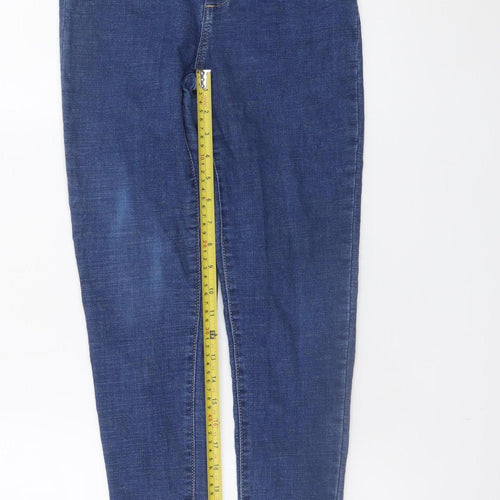 Daysie Women's Blue Skinny Stretch Denim Jeans Size 12