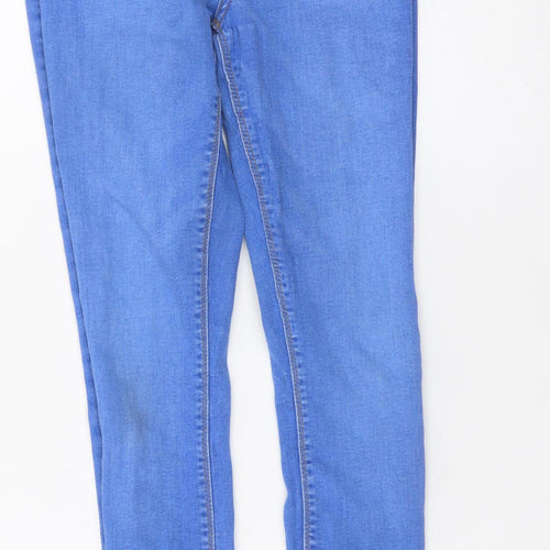 Primark Women Blue Skinny Jeans Size 10 Slim Fit Denim