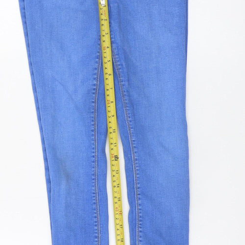 Primark Women Blue Skinny Jeans Size 10 Slim Fit Denim