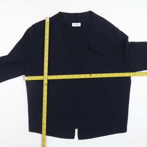 Gerry Weber Women's Blue Viscose Blend Open Cardigan Size 12
