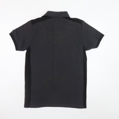 Snickers Workwear Mens Black Small Short Sleeve Polo Shirt