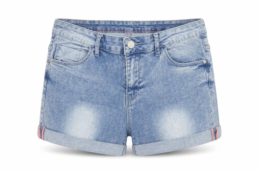 Diverse Women Blue Denim Cut-Off Shorts XL Casual Summer