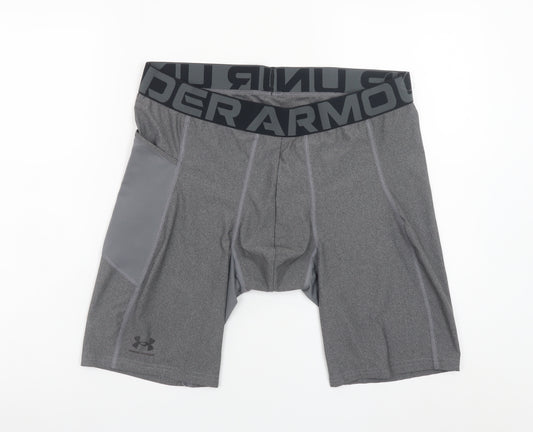 Under Armour Men's Grey 2XL Compression HeatGear Active Shorts