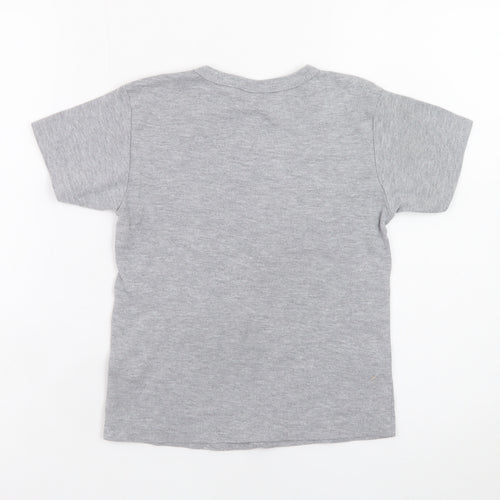 Superdry Boys Grey Graphic Logo T-Shirt 9 Years Regular Fit Short Sleeve
