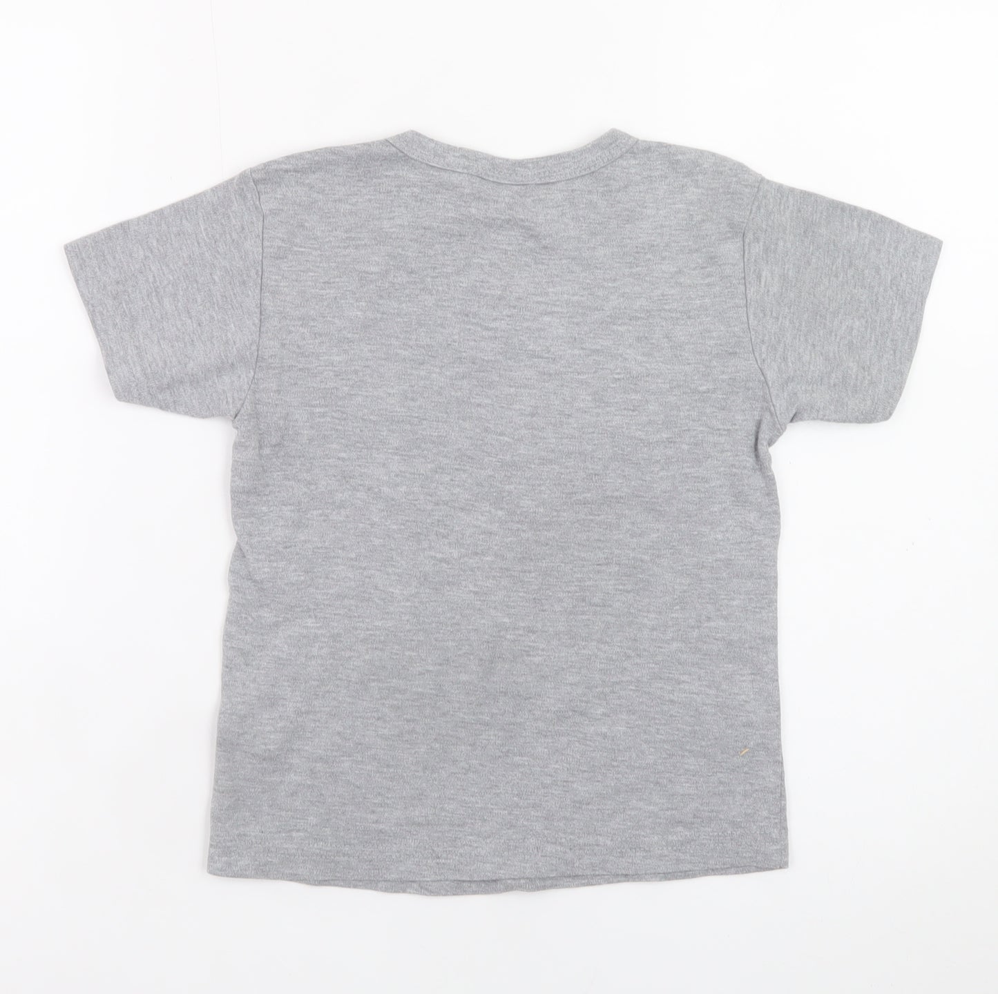 Superdry Boys Grey Graphic Logo T-Shirt 9 Years Regular Fit Short Sleeve