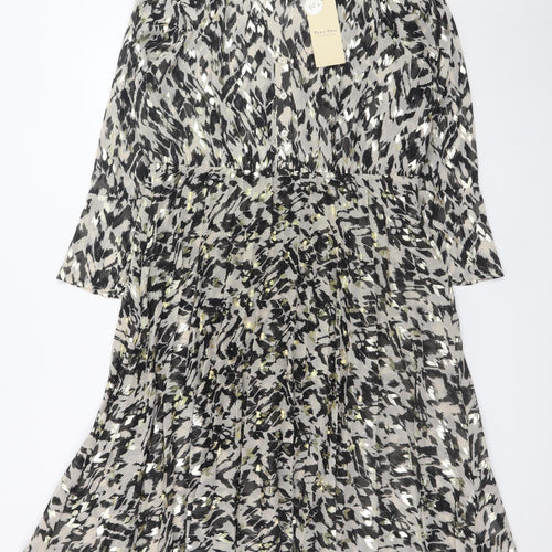 Part Two Womens Multicoloured A-Line Dress Size 14