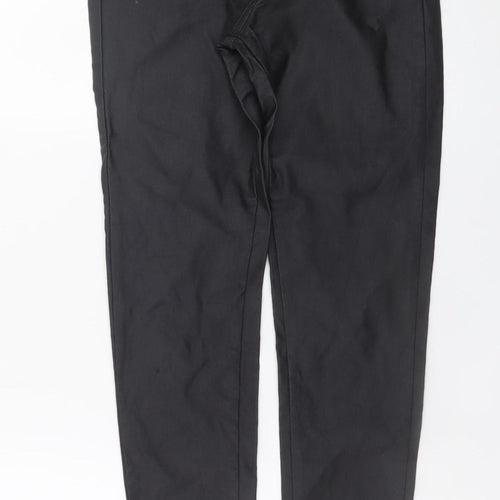 Quiz Women's Black Slim Fit Zip Jeggings Size 10