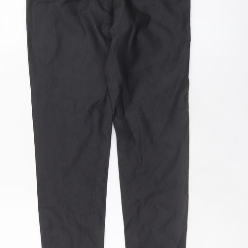 Quiz Women's Black Slim Fit Zip Jeggings Size 10