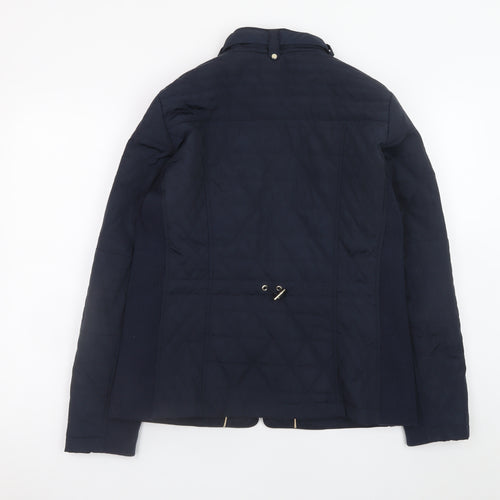 Marks and Spencer Women's Navy Quilted Jacket Size 14