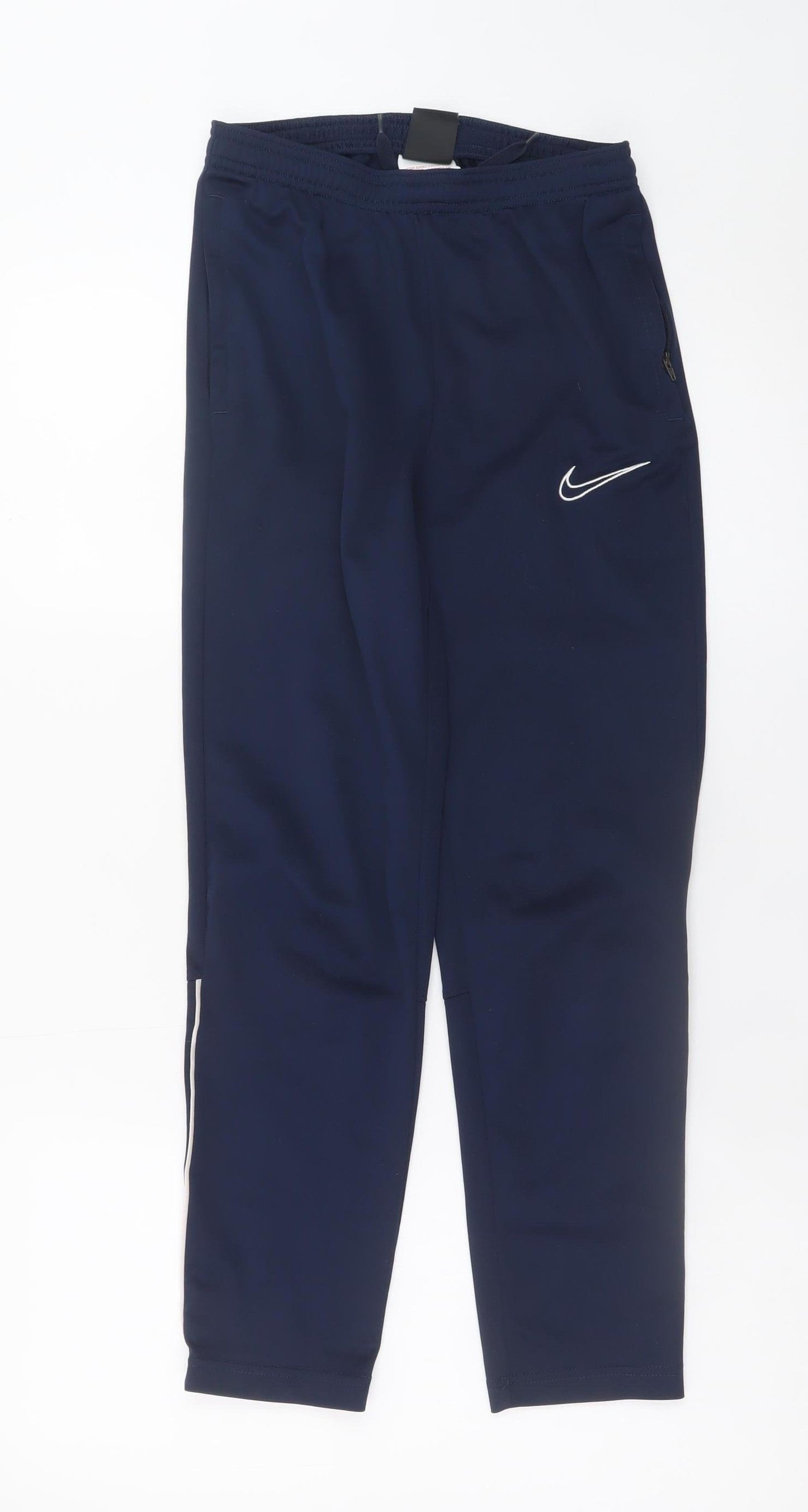 Nike Boys Blue Dri-FIT Jogger Trousers L 147-158cm Sportswear