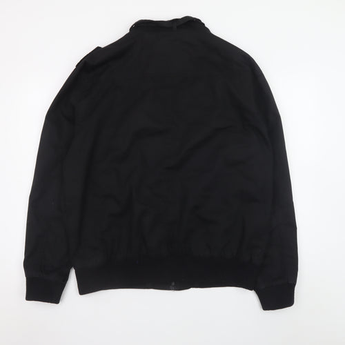 Burton Mens Black XL Military Style Cotton Jacket