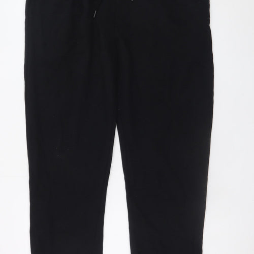 Dunnes Stores Men's Black XL Sweatpants Fleece Elastic Waist
