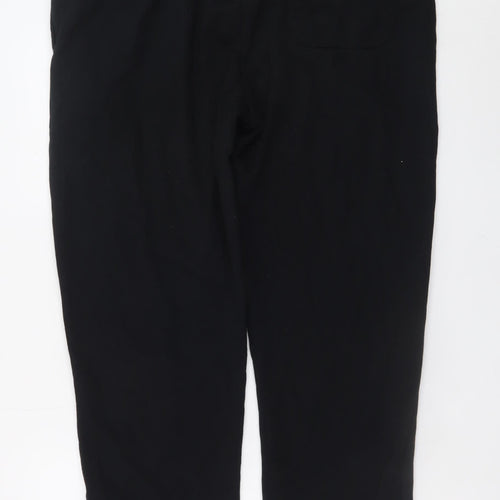 Dunnes Stores Men's Black XL Sweatpants Fleece Elastic Waist