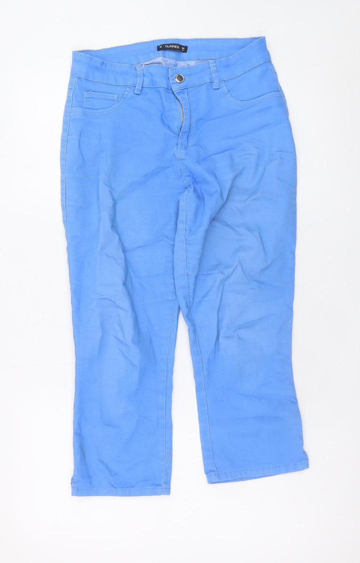Dunnes Women’s Blue Straight Leg Jeans Size 10 Regular Fit