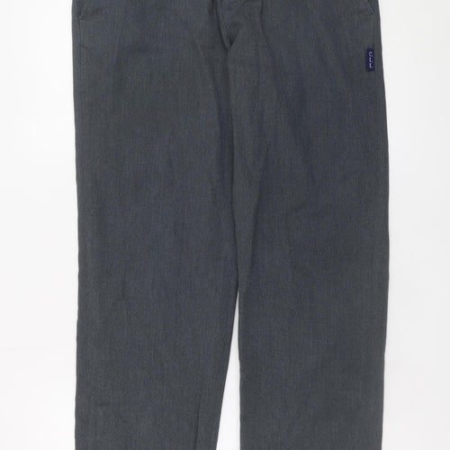Hunter Men Grey Regular Fit Chino Trousers 32x32