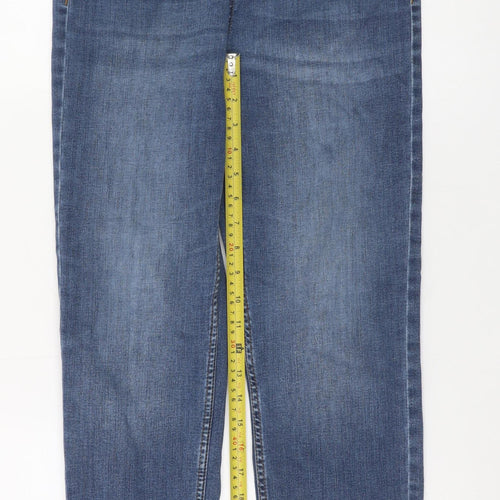 RJR John Rocha Women's Blue Straight Leg Jeans Size 12 Regular