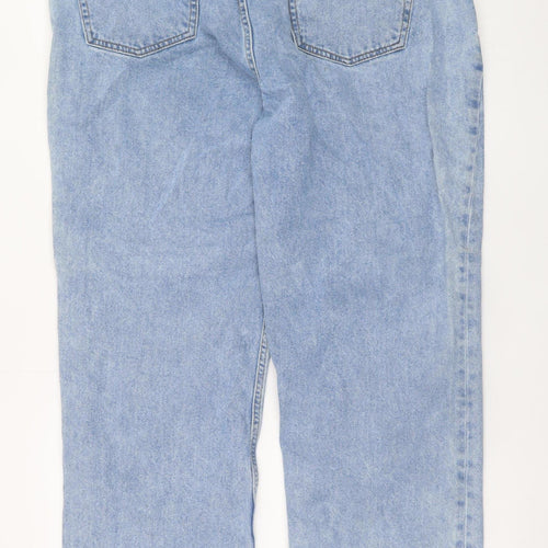 ASOS Design Women’s Blue High Rise Straight Jeans Size 36/30