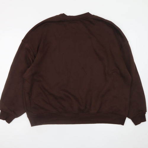 Dunnes Stores Women’s Brown Pullover Sweatshirt XL Relaxed Fit Copenhagen 1994
